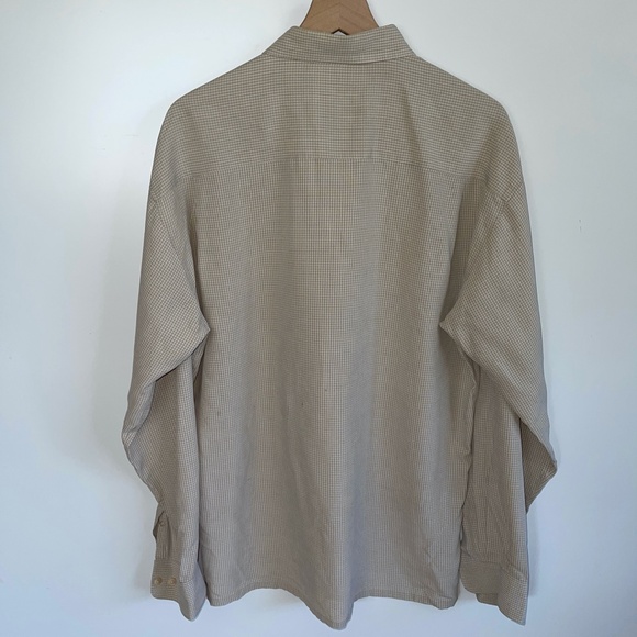 Bugatchi Button‎ Down Long Sleeve Dress Shirt Size XL - Picture 4 of 7